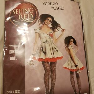 Seeing Red Voodoo Magic Dress Doll Costume